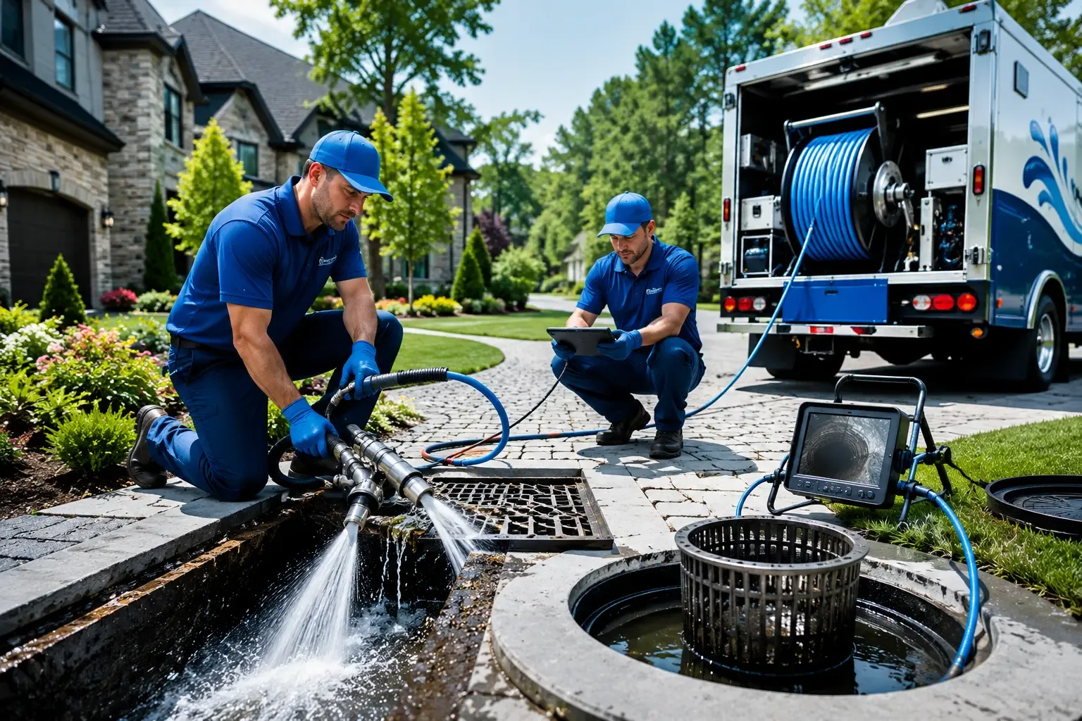Local outdoor drain cleaning professionals in South Portsmouth, KY