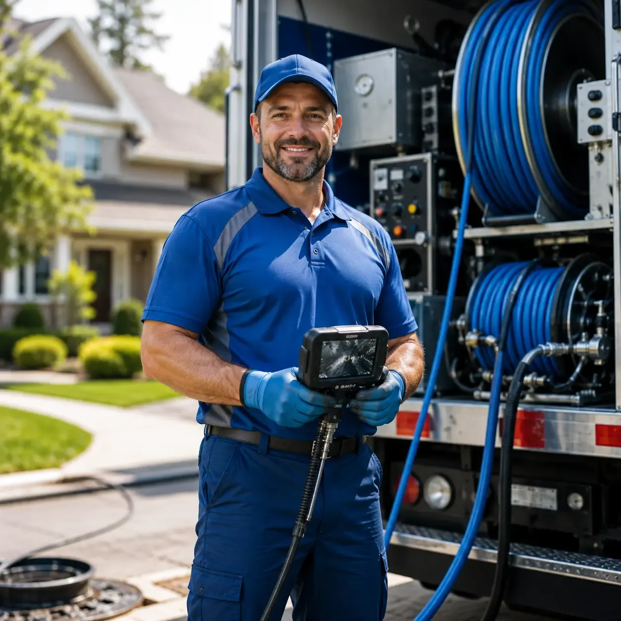 Local outdoor drain cleaning specialists in South Portsmouth, KY